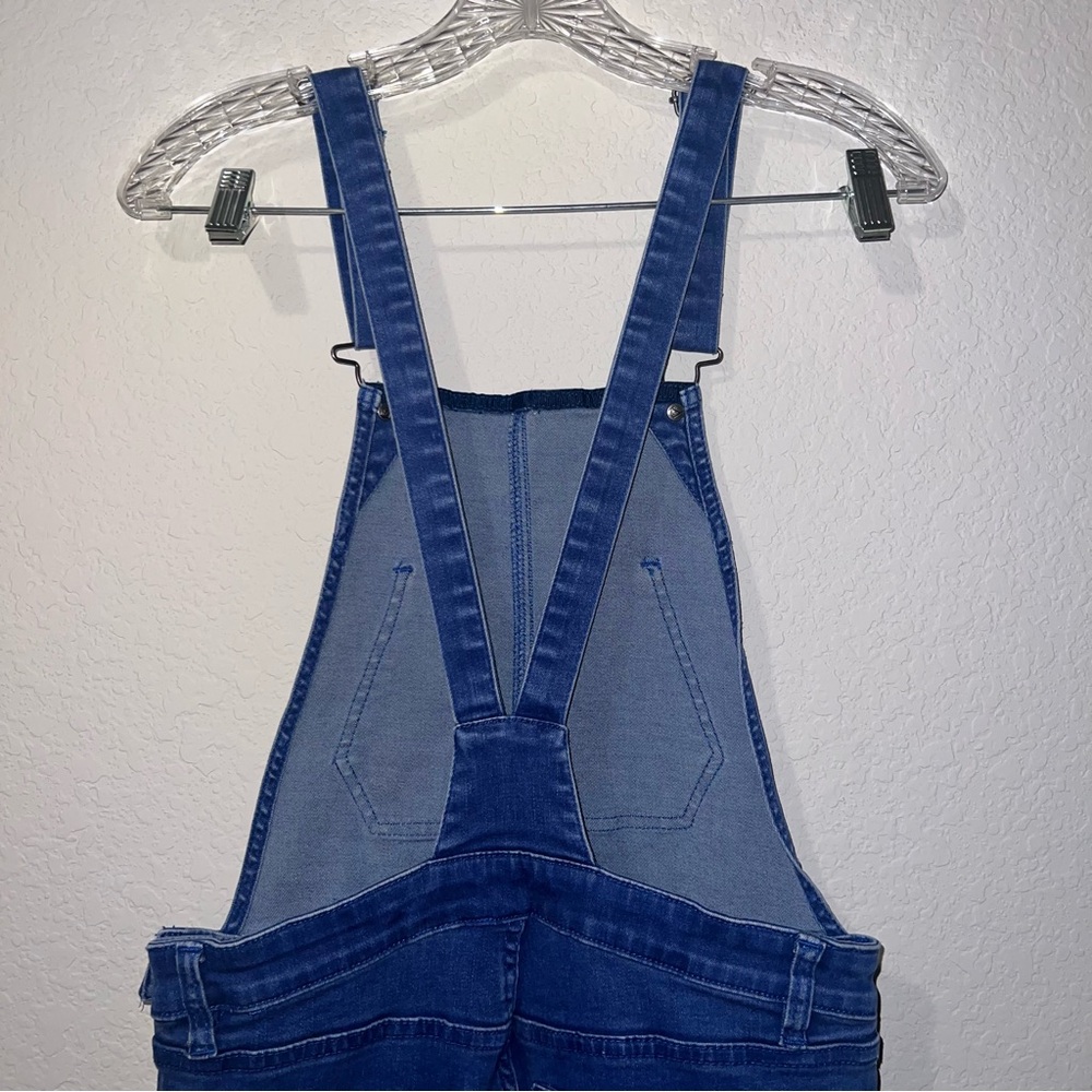 Volcom Brand Denim Banjo Overalls - Picture 10 of 12